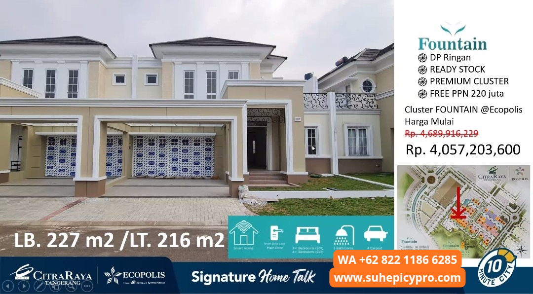 Rumah Modern Citra Raya Tng